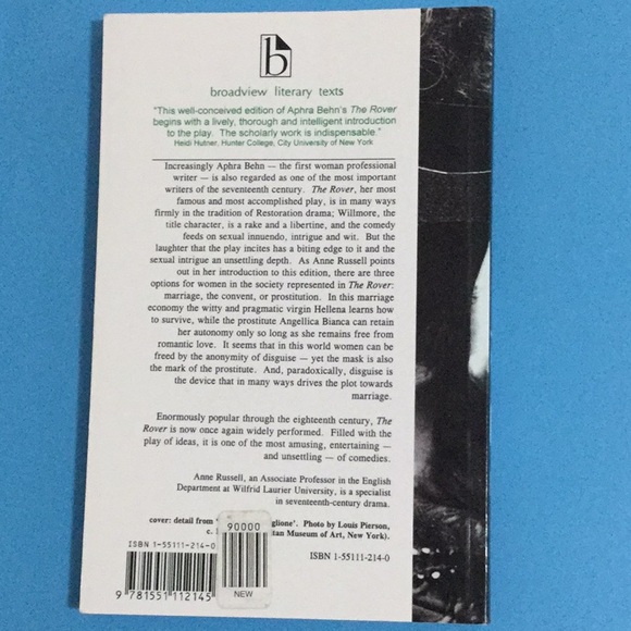 The Rover by Aphra Behn 📚 - Picture 3 of 3